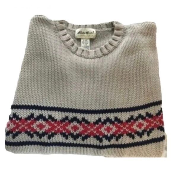 Eddie Bauer Men’s Ski Sweater size Large Tall - Picture 7 of 7